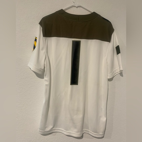 Mens Nike Army Football Jersey - Picture 2 of 3